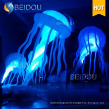 Événement personnalisé Fête de mariage Décoration RC Lighted Inflatable Jellyfish